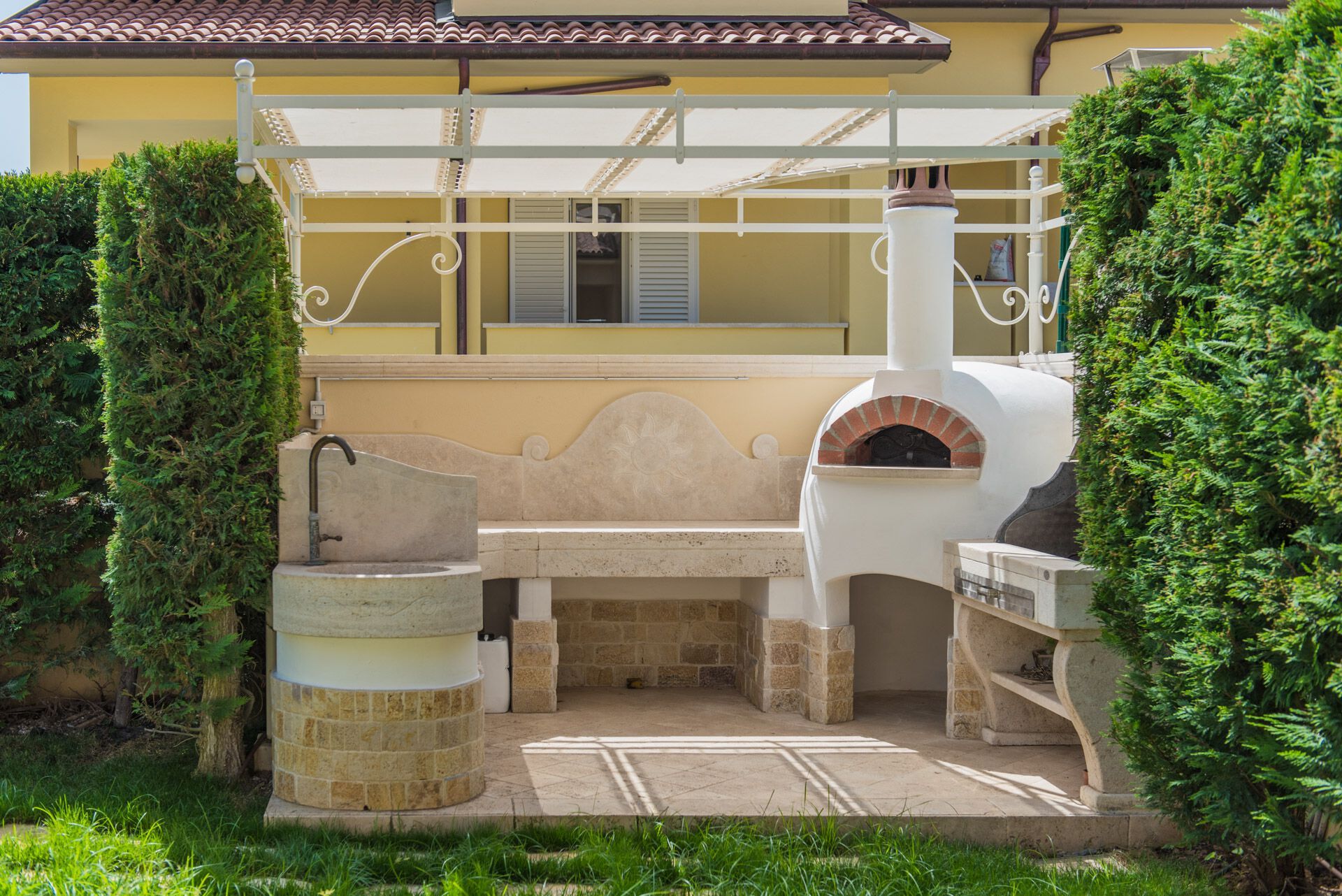 Барбекю из натурального камня GH LAZZERINI Barbecue 22 ARCH-00061149 - Вид №1