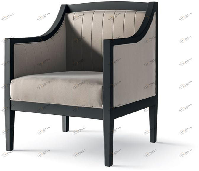 Carpanese Home Кресло из ткани с подлокотниками Heritage 5912