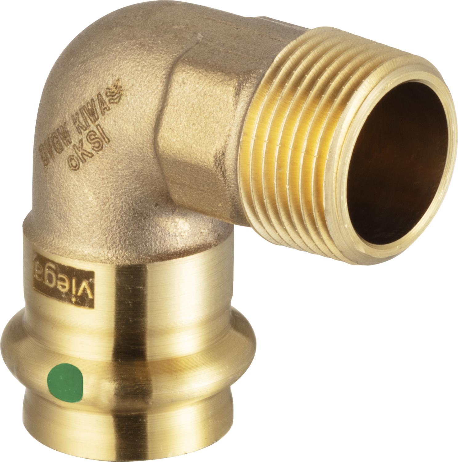 Viega Угольник переходной 90° Sanpress 2214 (127329) 127 329