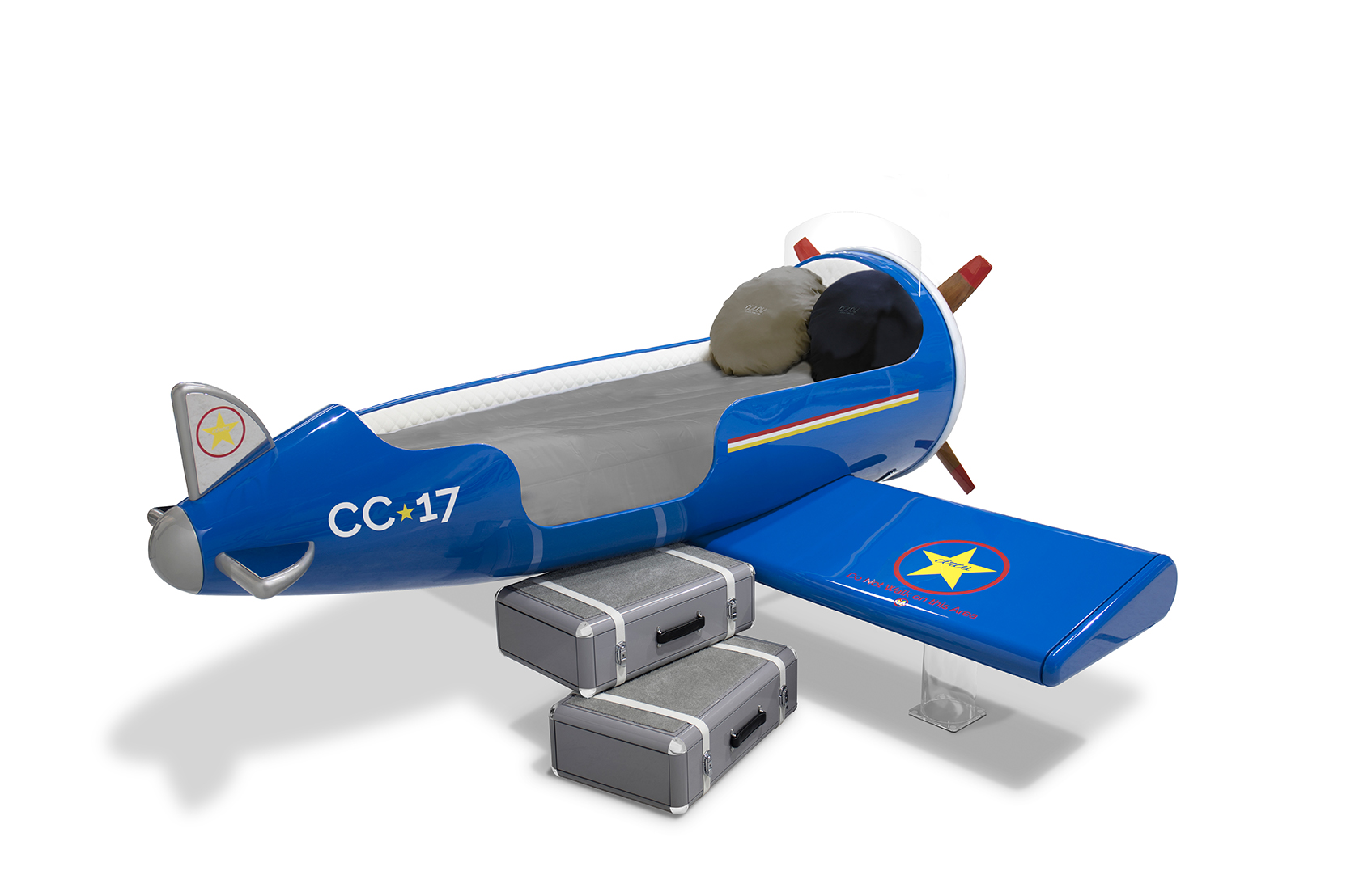 CIST28 Детская кровать самолет Sky One Circu  - Вид №3