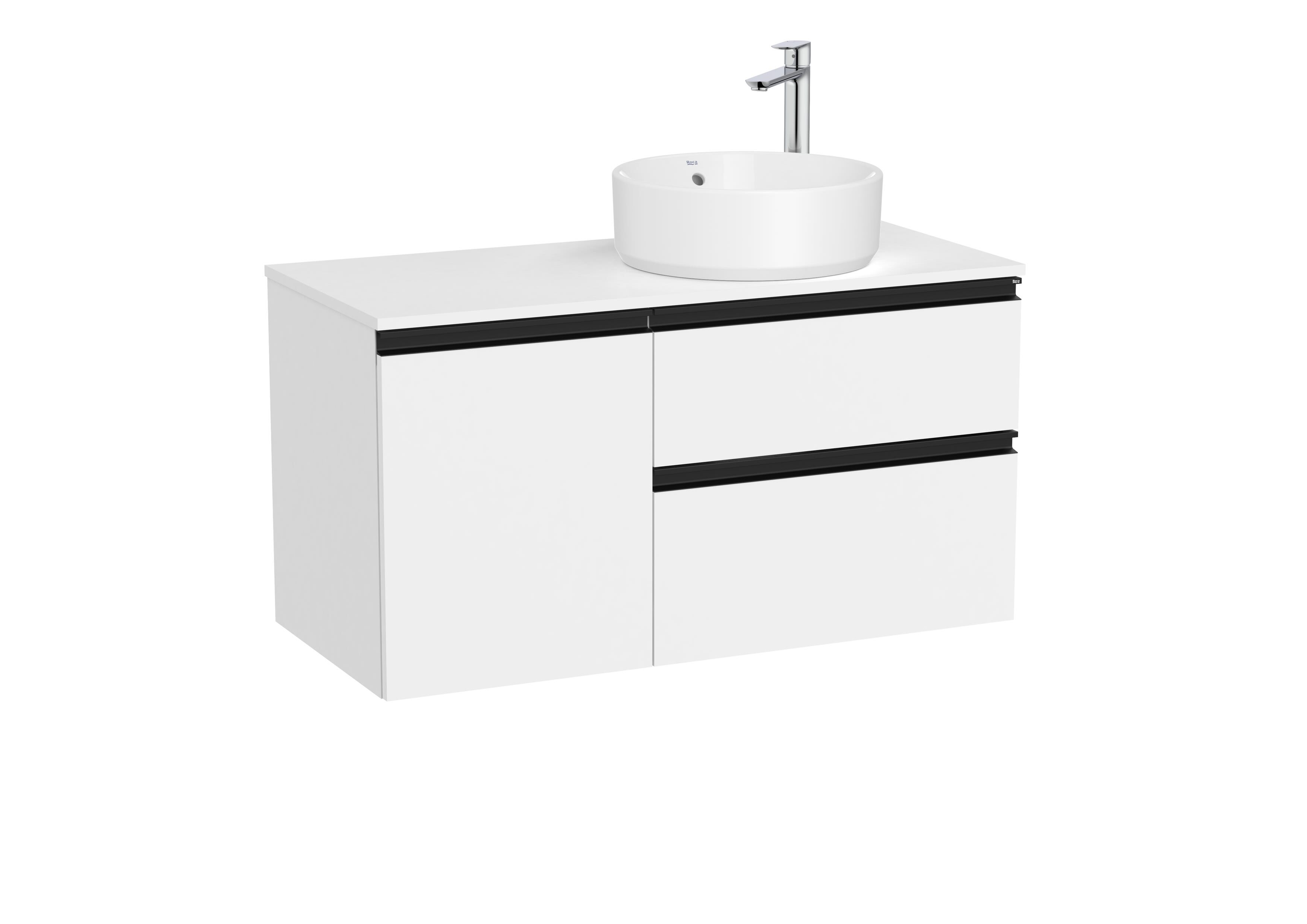 Деревянный умывальник с ящиками и дверцами Roca The Gap ARCH-00092385 - Вид №15