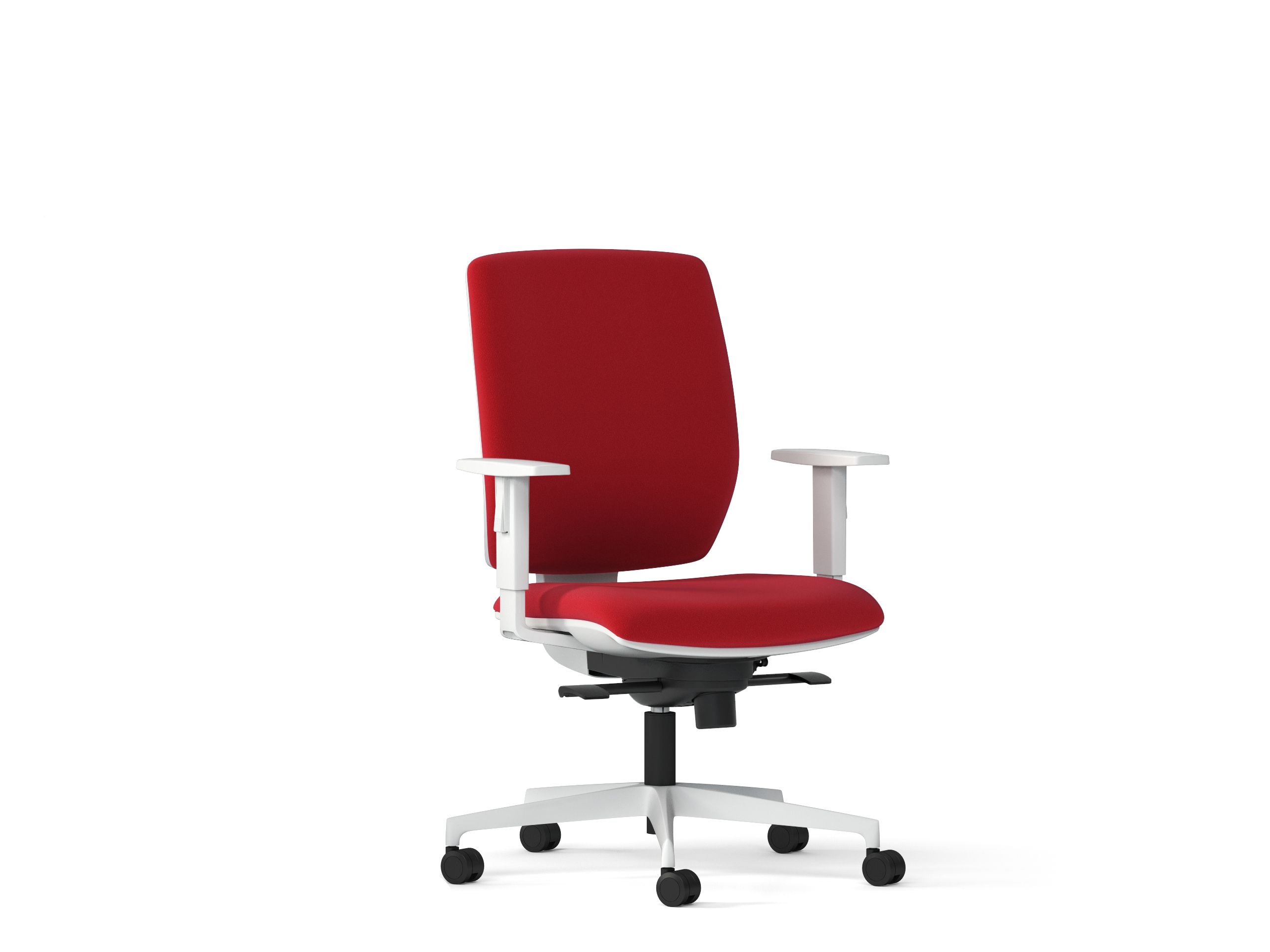 5-спицевое вращающееся офисное кресло SITLOSOPHY® Mirai White ARCH-00140637