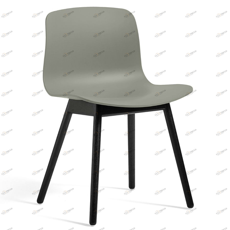 Стул AAC12, темно-зеленый с черными ножками Hay 932101