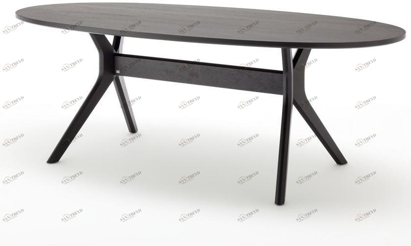 Rolf Benz Овальный обеденный стол из дерева sun-id-1389632