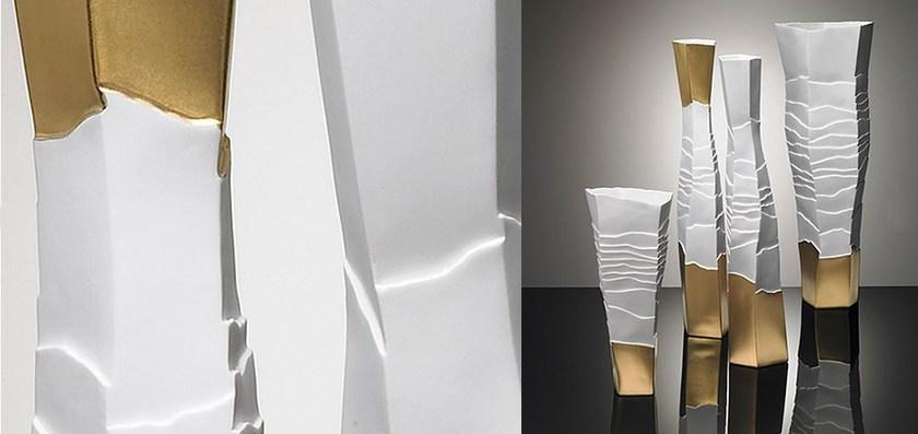 Fos Ceramiche Фарфоровая ваза Erosum Pf-09 - Вид №5