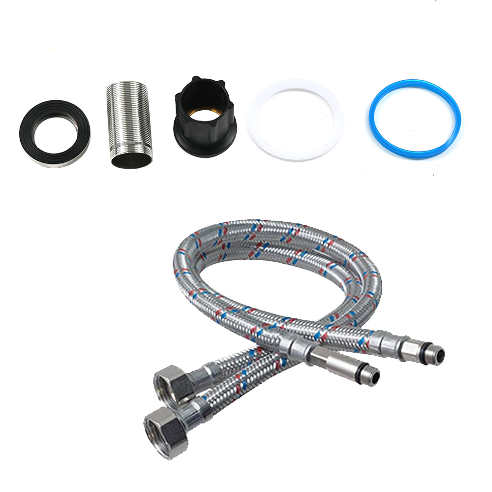 Смеситель д/кухни MELANA-610103 Tondo нерж.сталь, однорычажный, сатин, литой излив - Вид №4