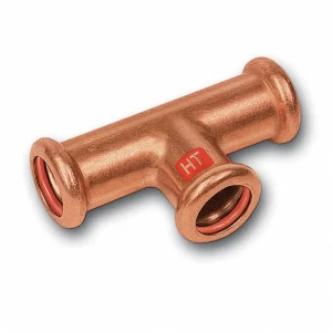 11213012 SANHA 12130 пресс-фитинг солн.,медь, тройник ВПр 12 мм