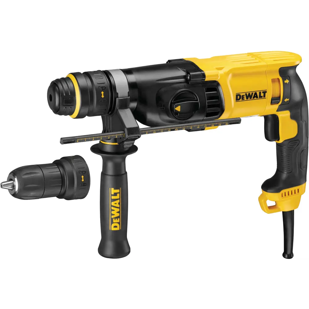 Перфоратор сетевой SDS-plus Dewalt D25134K-KS, 800 Вт, 3 Дж 82182740 STLM-2210960 
