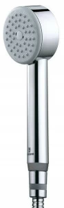 Bossini Дизайнерский хромированный ручной душ с фиксированной струей и системой защиты от накипи Cylindrica