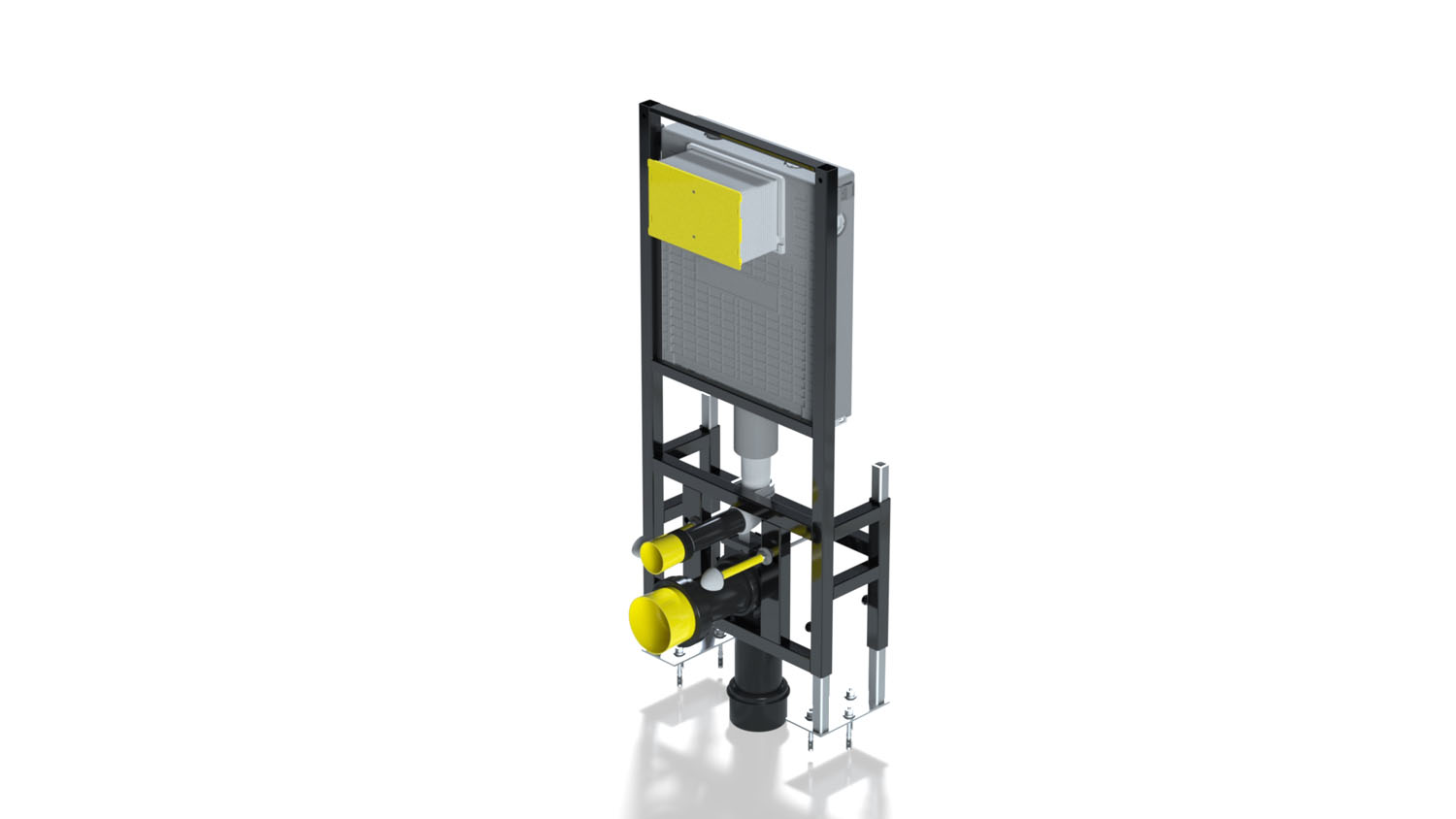 T042114 Быстрый монтаж на полу для легко подвешиваемого унитаза Eca 