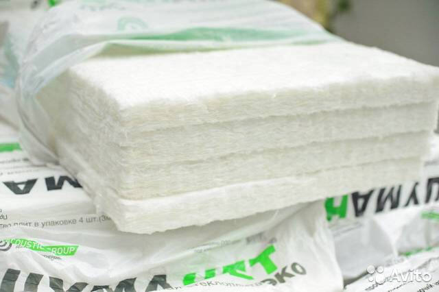 Звукоизоляция Шуманет-ЭКО 1250х600х50мм (3м2) 13414 - Вид №1