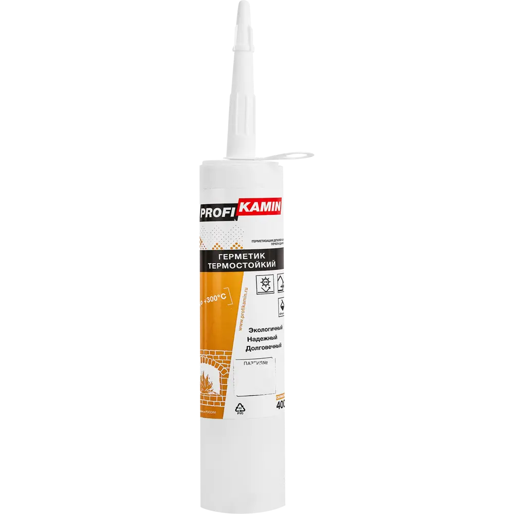 Термостойкий силиконовый герметик PROFIKAMIN для высоких температур 89350989 STLM-1332046
