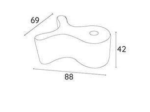 Ткань пуф Adrenalina Fisk ARCH-00007051 - Вид №2