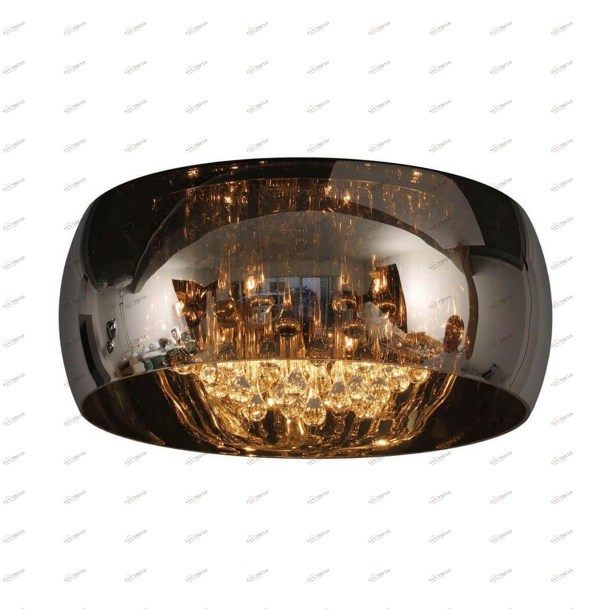 Потолочный светильник серебристый Lucide Pearl 70163/05/11 LUCIDE ДИЗАЙНЕРСКИЕ, PEARL 00-3890447 Серебро 