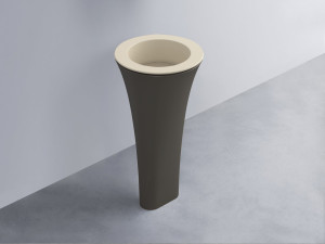 AMLA45-LN+AMPILT-AV+AMCOLT-FN Раковина Amedeo Tondo отдельностоящая cielo Enjoy + Amedeo