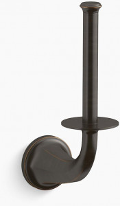 KOHLER Элегантный вертикальный держатель туалетной бумаги K-31207-2BZ