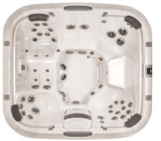 Jacuzzi® Квадратный мини-бассейн с гидромассажем J-500™ sun-id-1432158 - Вид №8