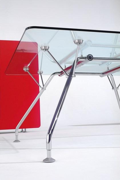 NEWTOM by Ultom Стол для переговоров из стекла Prospero sun-id-1395712 - Вид №2