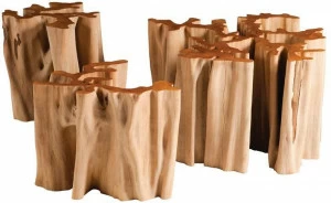 Roche Bobois Журнальный столик из массива дерева