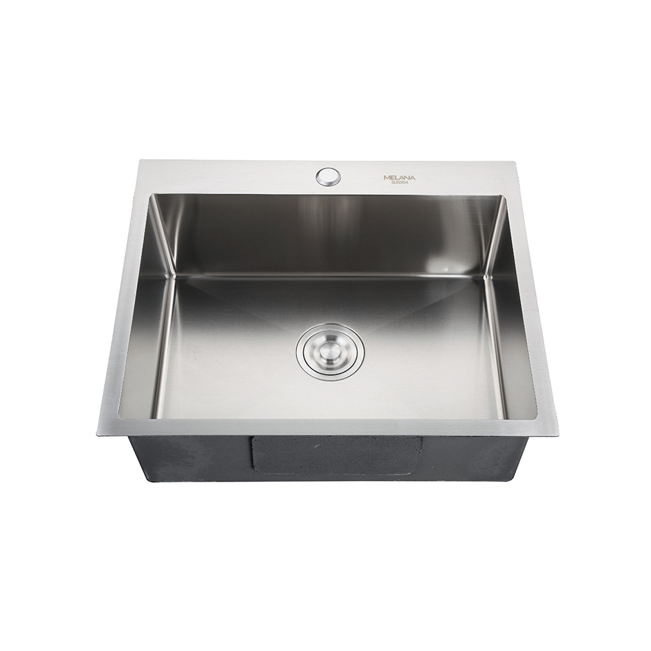 Мойка H6151 MELANA ProfLine 3,0/200 САТИН врезная прямоугольная с коландером H6151 H6151 сатин