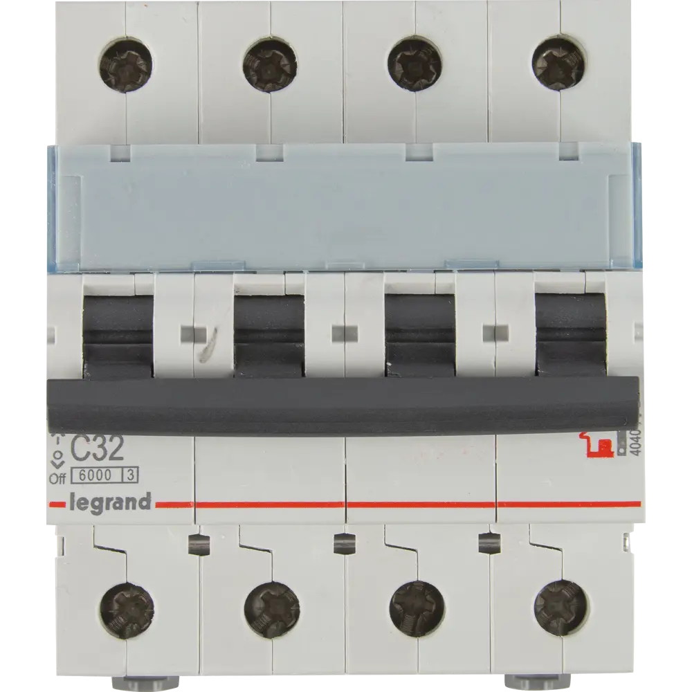 Автоматический выключатель Legrand TX3 4P C32 А 6 кА 82640490 STLM-2210257  - Вид №1