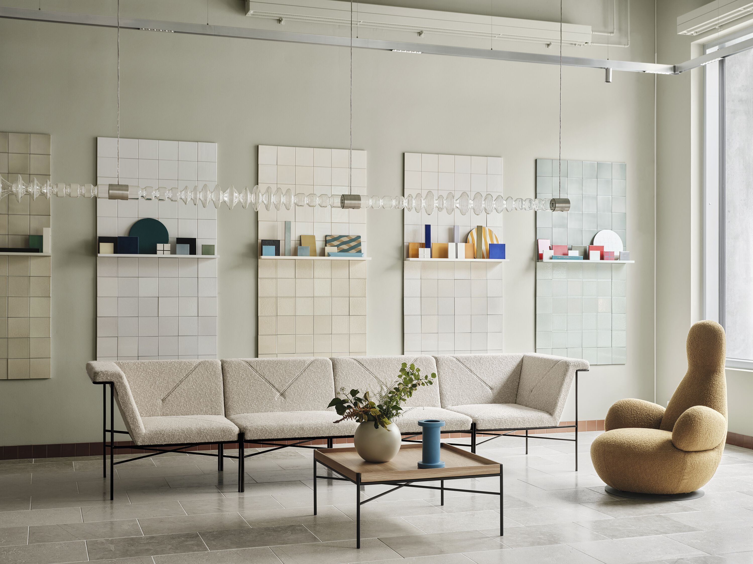 Деревянный квадратный журнальный столик Bla Station Unit ARCH-00087145 - Вид №1