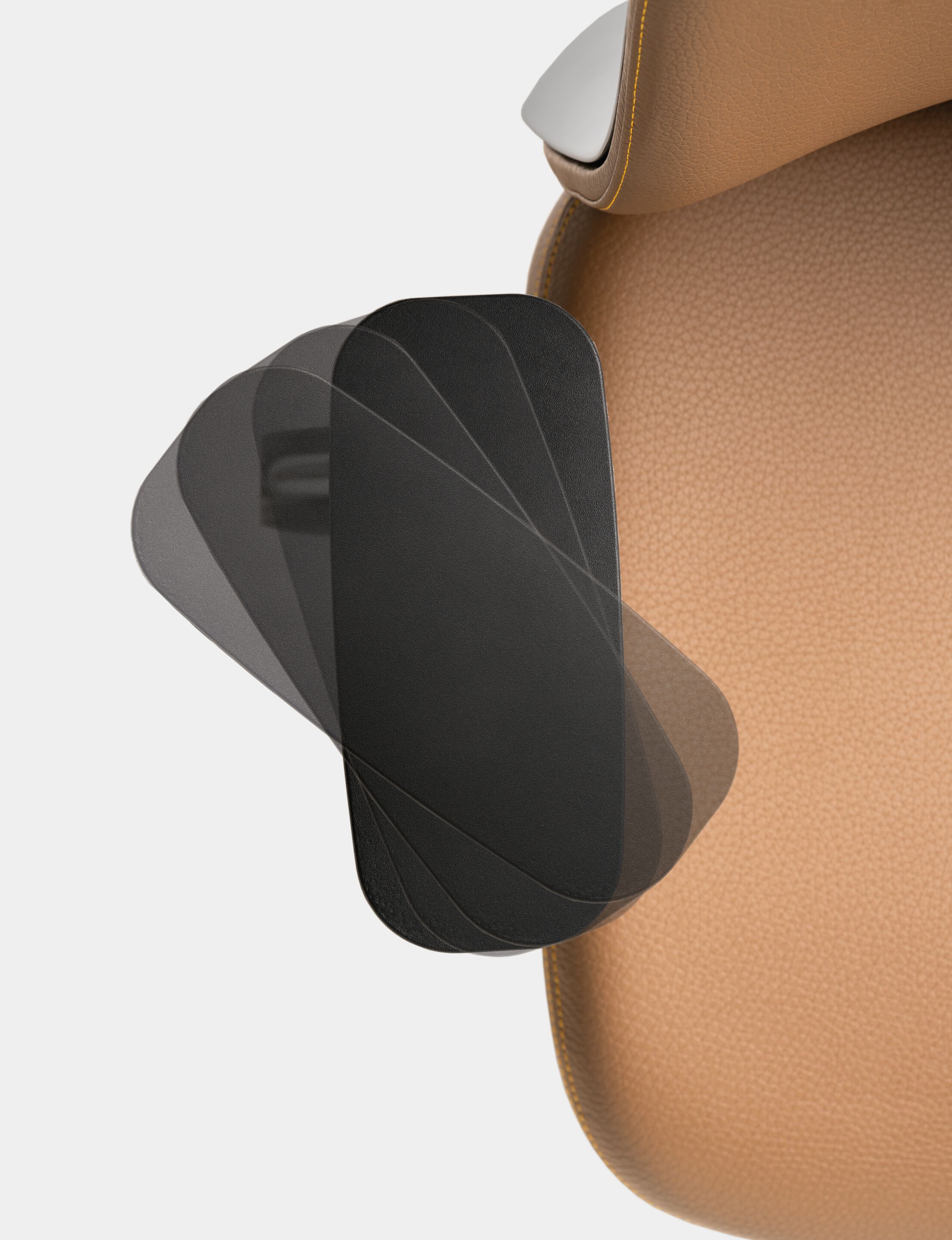 Тканевое регулируемое по высоте офисное кресло с колесами Quinti Sedute It's It ARCH-00042363 - Вид №1