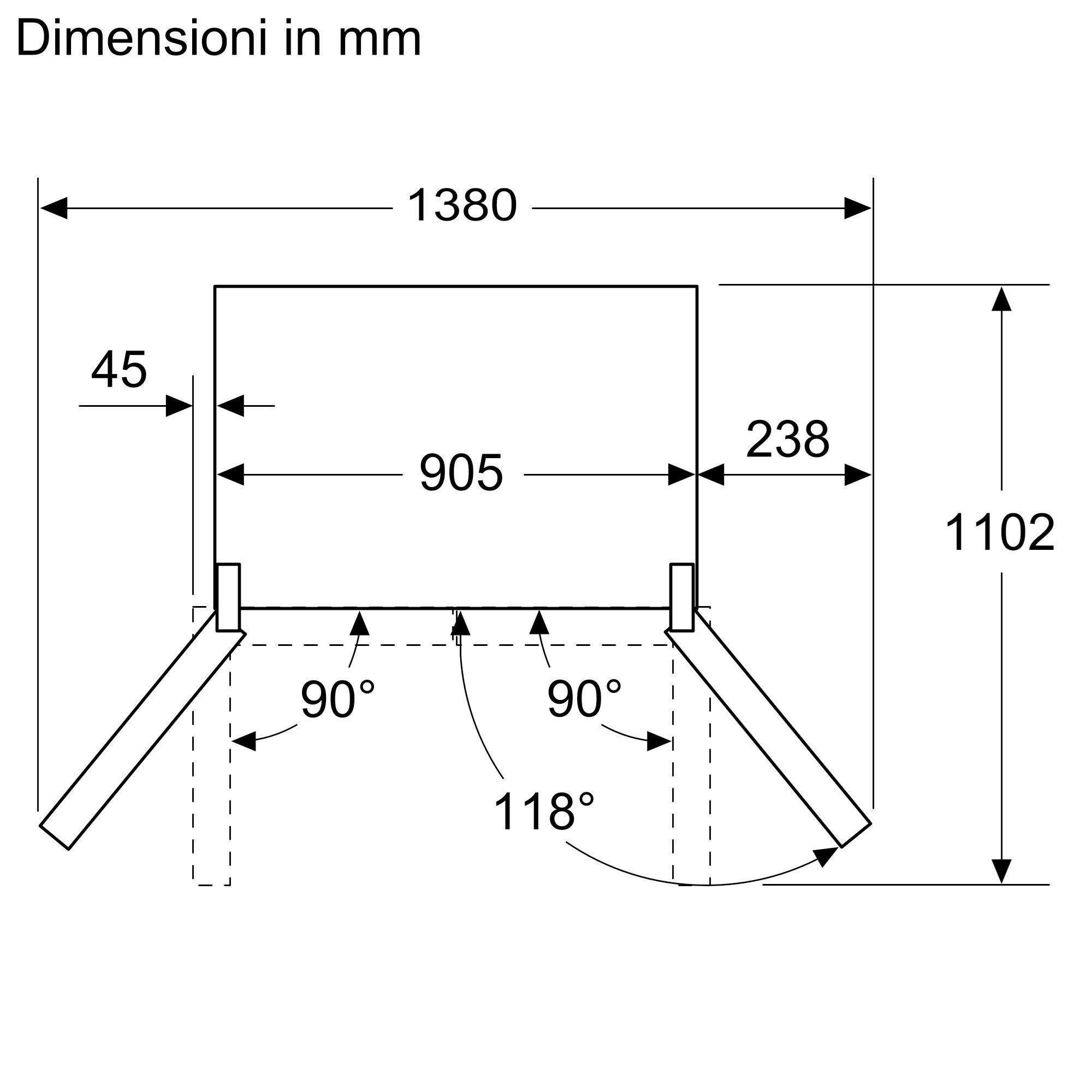 Двухдверный холодильник с подвалом no Frost Class E Siemens studioLine iQ700 ARCH-00042483 - Вид №10