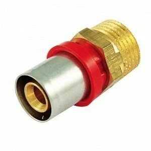 Муфта НР 20х1/2" пресс TIEMME