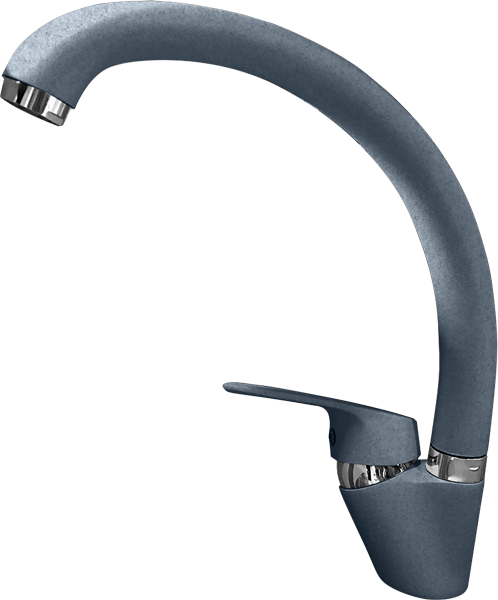 Кухонный смеситель 3323 графит GranFest 