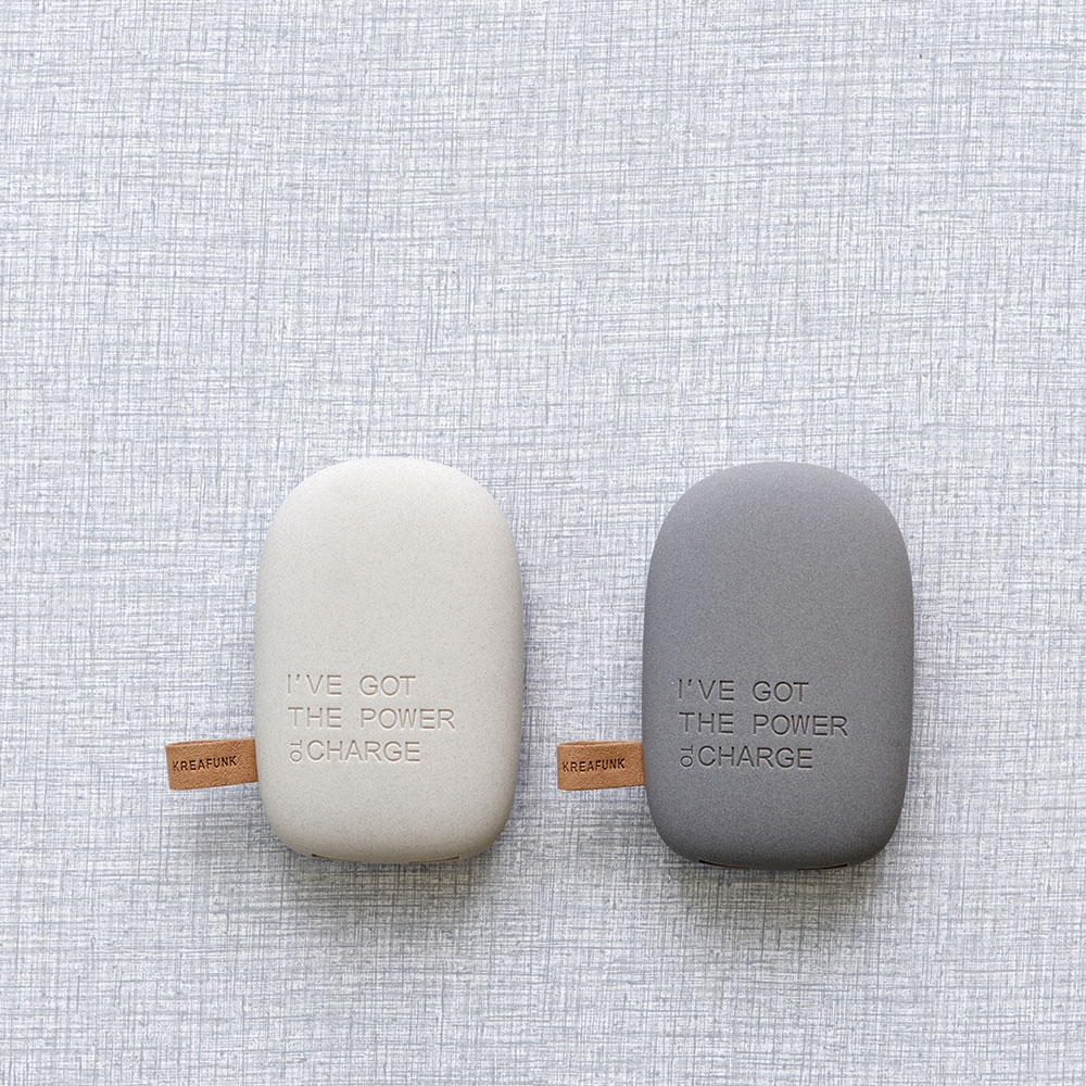 Аккумулятор внешний toCHARGE светло-серый KREAFUNK KFSK78 - Вид №3