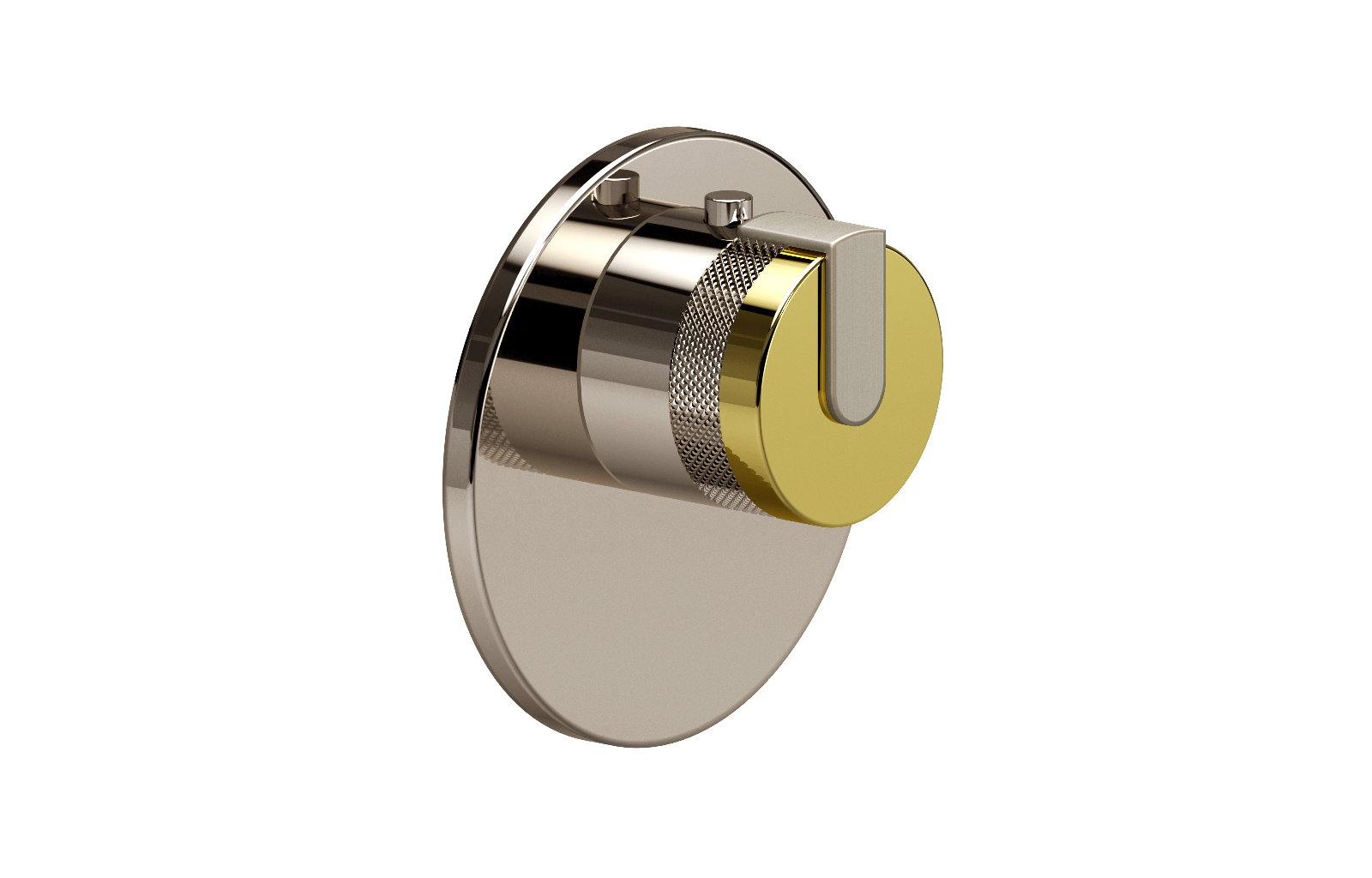 E-8027-R1PBE-L1SN-PN-T Термостатический переключатель 3/4-Внешняя часть GRAFF MOD+