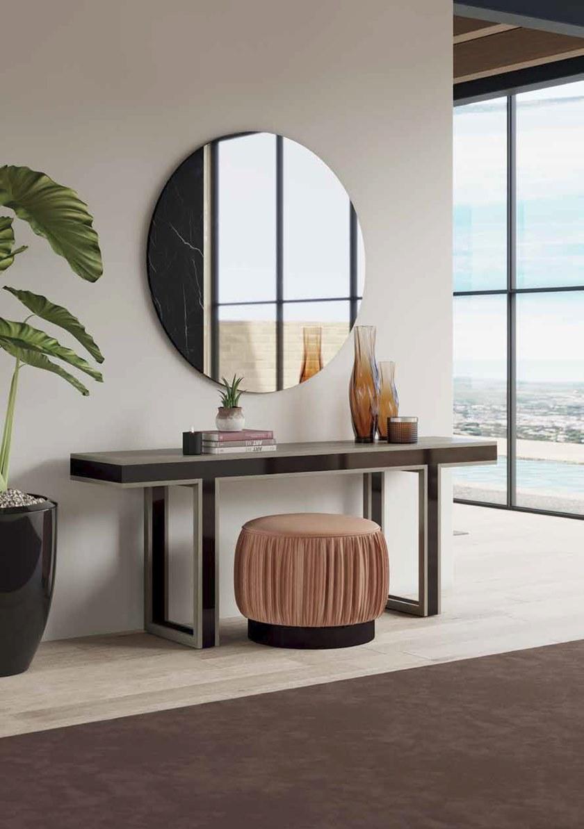 Laskasas Круглое настенное зеркало для прихожей  Lk6215  - Вид №5