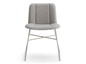 Стальной мягкий стул