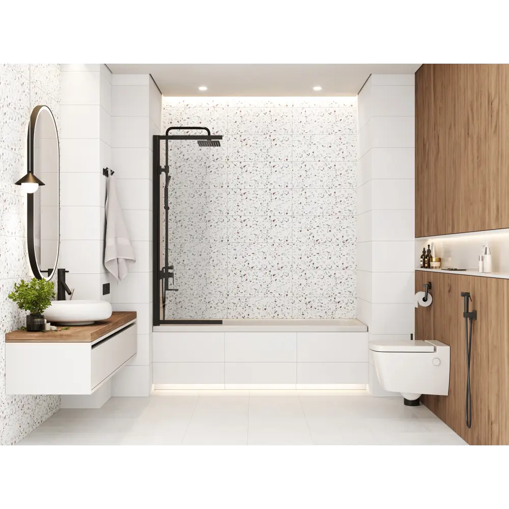 Плитка настенная Gracia Ceramica Multi 01 25x60 см 1.2 м² матовая цвет разноцветный 86745648 STLM-2129537 - Вид №6