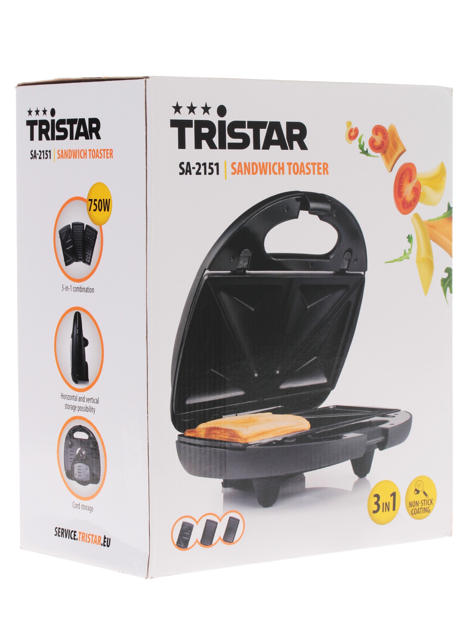 1053493 Универсальный пекарь Tristar SA-2151 черный STDN-0038044 - Вид №7