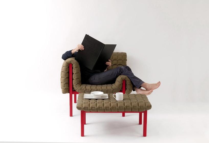 Ligne Roset Кресло из ткани с подлокотниками Ruché 14130055 - Вид №2