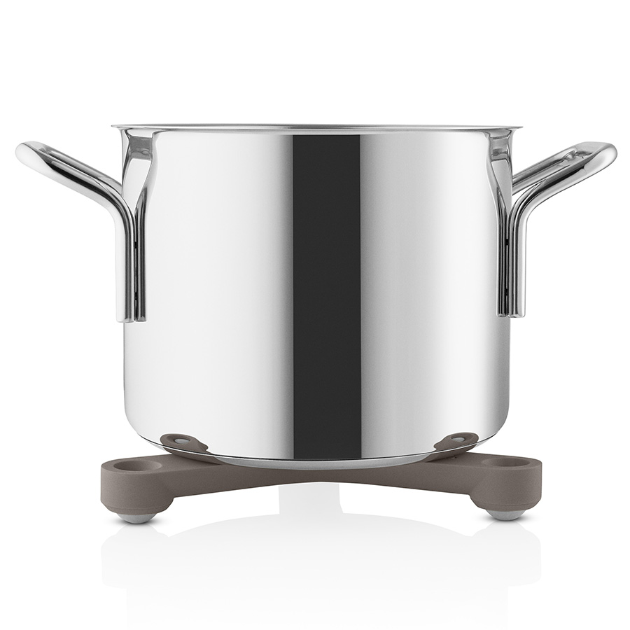 530757 Подставка под горячее на колесиках taupe Eva Solo  - Вид №2