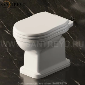 6011.9016 Приставной унитаз напольный Белый Ceramica Flaminia  Италия