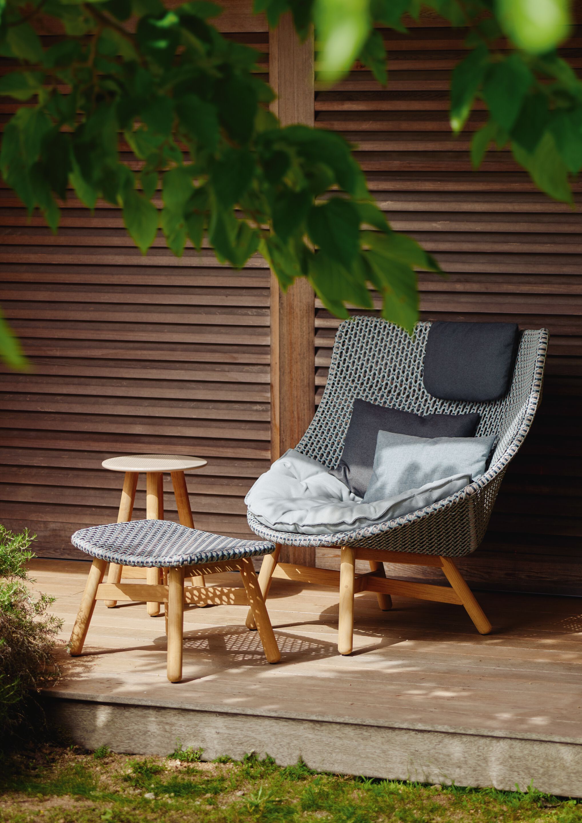 Круглый стол из тикового дерева DEDON MBRACE ARCH-00079024 - Вид №8