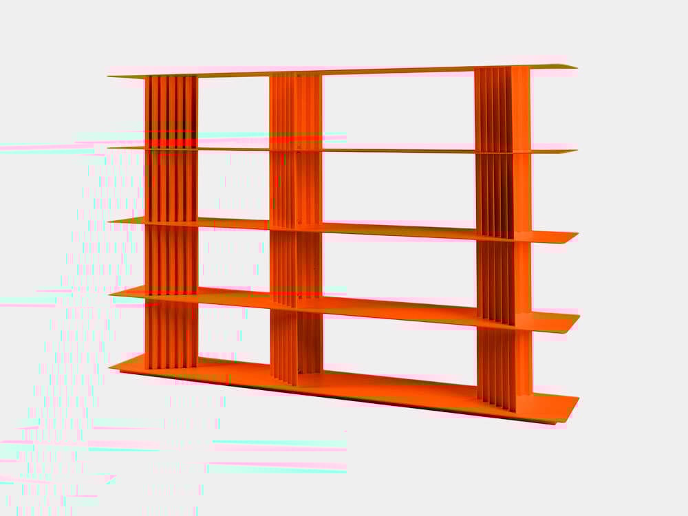 Стальная двухсторонняя Книжная полка RS Barcelona PLEC SHELVING L ARCH-00080592 - Вид №121