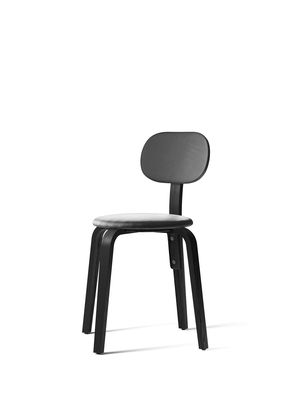 8350002-02AG05ZZ Afteroom Plus, Обеденный стул на деревянной основе, обитый LuceLight  - Вид №36