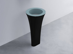 AMLA45-PL+AMPILT-BR+AMCOLT-N Раковина Amedeo Tondo отдельностоящая cielo Enjoy + Amedeo