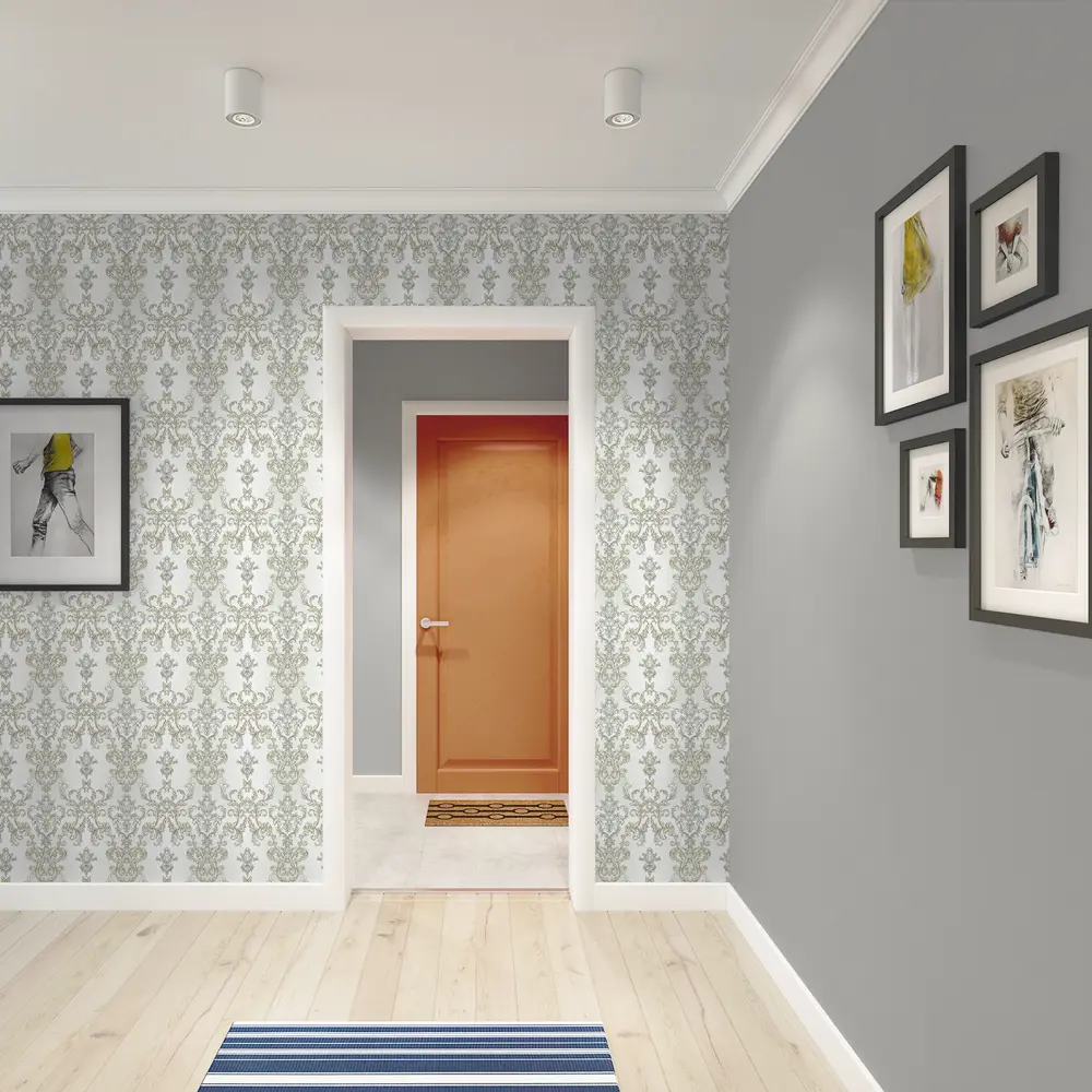 Обои флизелиновые Erismann Light серые ЭР4556-6 1.06 м STLM-2142126 - Вид №2