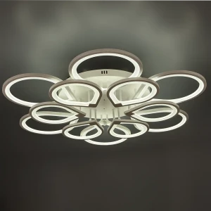 Люстра потолочная Семь огней SF7099/12C-WT LED 372 Вт регулируемый белый свет цвет белый