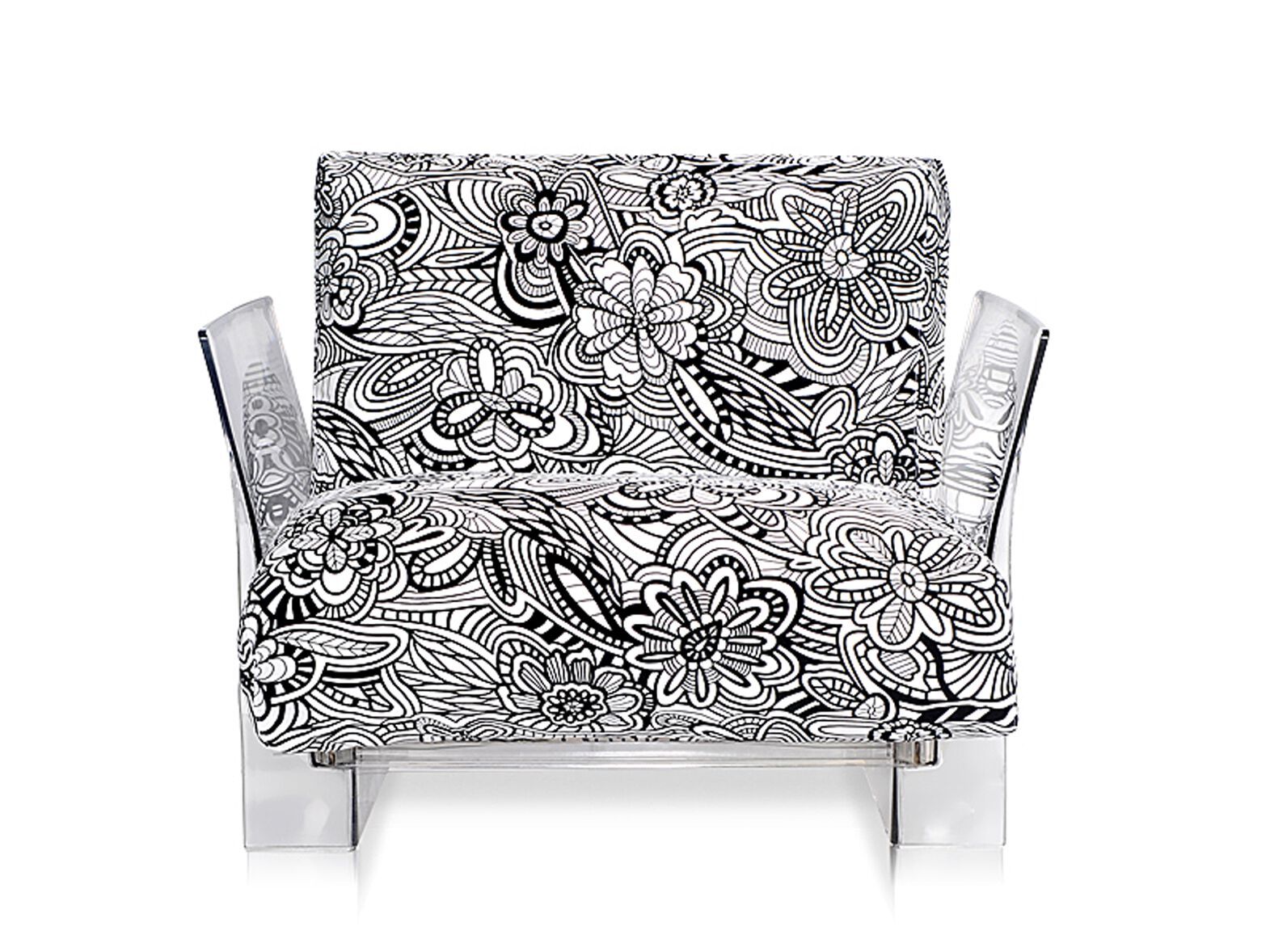 Съемное кресло из хлопка с подлокотниками Kartell POP MISSONI ARCH-00060292 - Вид №13