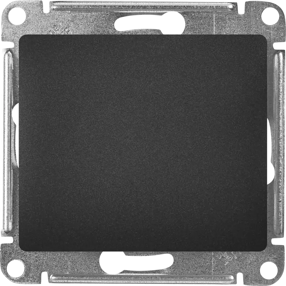 Schneider Electric Glossa — встраиваемый переключатель с 1 клавишей антрацит 86710489 STLM-0070859 - Вид №1