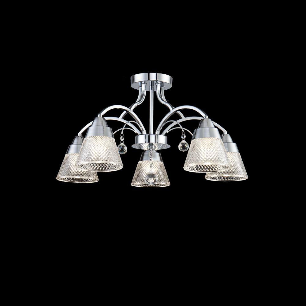 Потолочная люстра Freya Enrica FR2011CL-05CH FREYA ENRICA 220243 Хром  - Вид №1