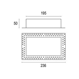 Алюминиевый светодиодный светильник Ghidini Lighting Box ARCH-00069595 - Вид №3