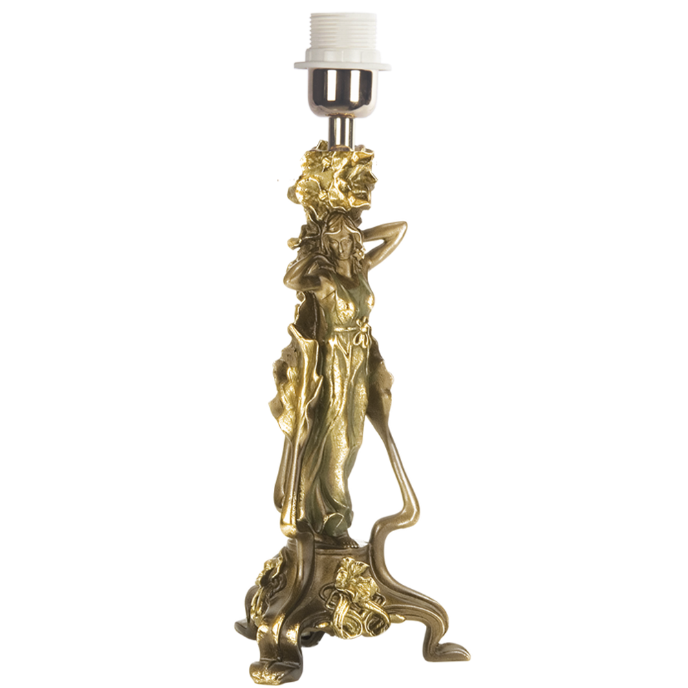 32064,34057 Настольная лампа Флора Бронза Тюссо Амарант BOGACHO 4627138210697, 4627138151082 - Вид №1